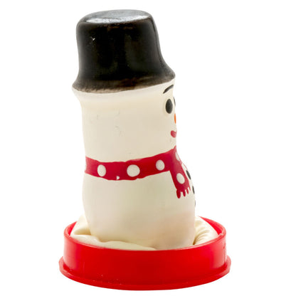 CONDOMERIE - HANDPAINTED NOVELTY CONDOMS SNOWMAN