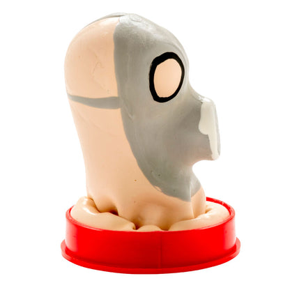 CONDOMERIE - HANDPAINTED NOVELTY CONDOMS GAS MASK