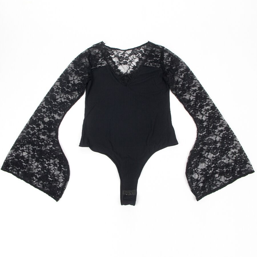 SUBBLIME - TEDDY FLORAL PATTERN LONG SLEEVE S/M