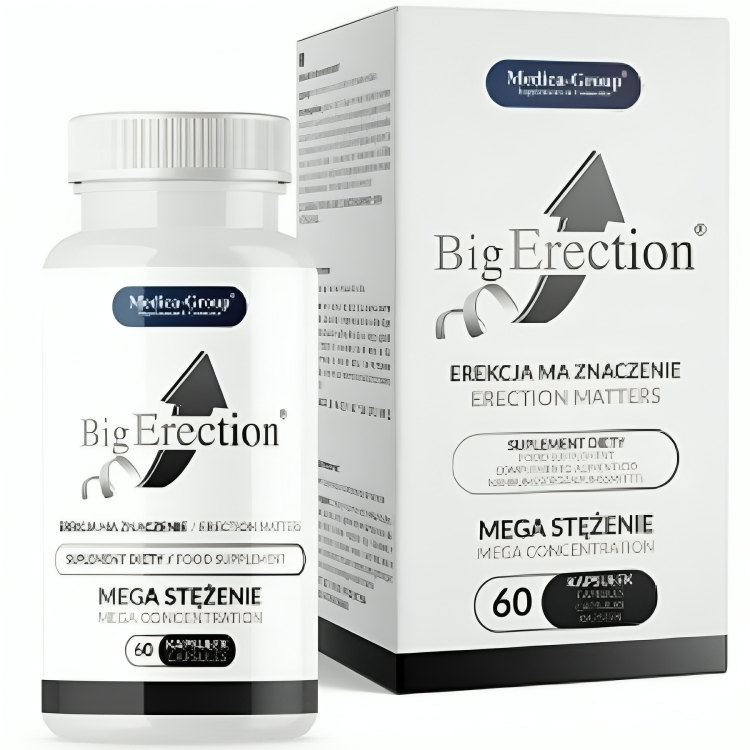 MEDICA GROUP - BIG ERECTION ENHANCER FOR MEN 60 CAPSULES