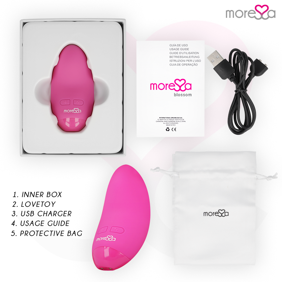 MORESSA - VIBRADOR BLOSSOM PINK