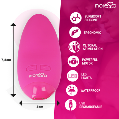 MORESSA - VIBRADOR BLOSSOM PINK