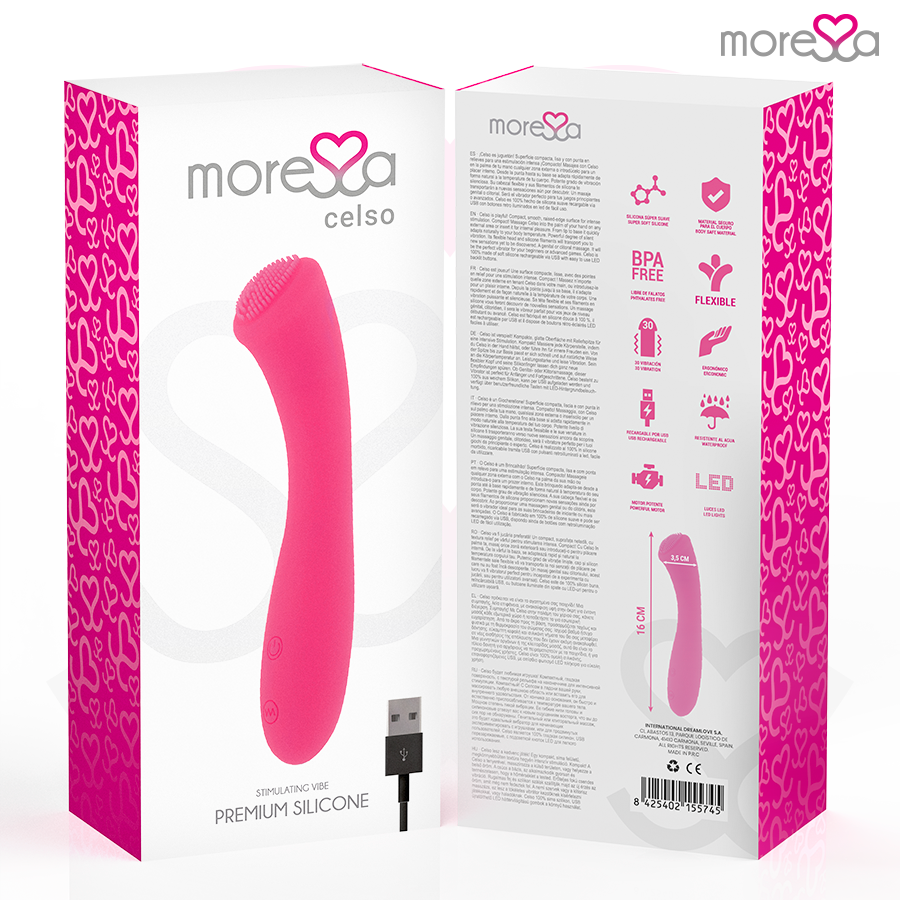 MORESSA - CELSO PREMIUM SILICONE RECHARGEABLE