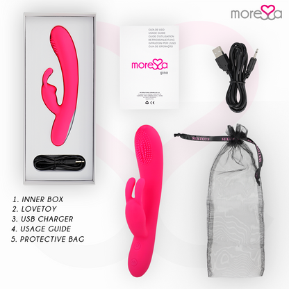 MORESSA - GINO PREMIUM DE SILICONA RECARGABLE
