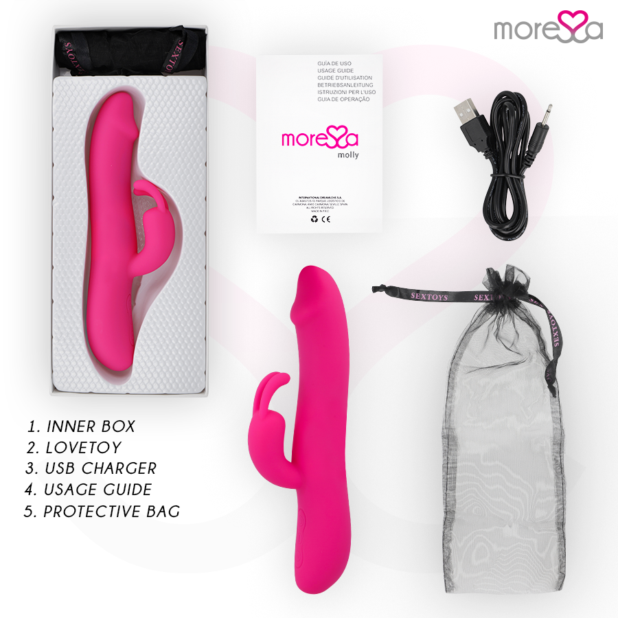 MORESSA - MOLLY SILICONA PREMIUM RECARGABLE