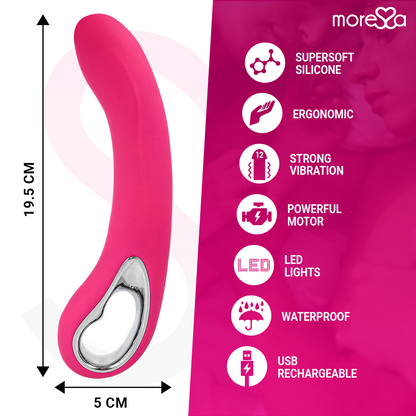 MORESSA - NELSON SILICONE HAUT DE GAMME RECHARGEABLE