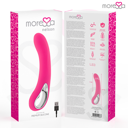 MORESSA - NELSON SILICONE HAUT DE GAMME RECHARGEABLE
