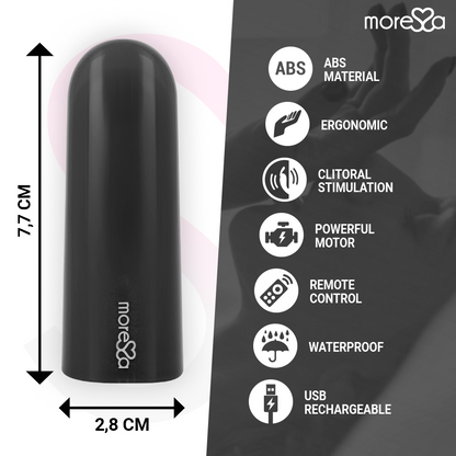 MORESSA - TÉLÉCOMMANDE VIBRATEUR NIX NOIR
