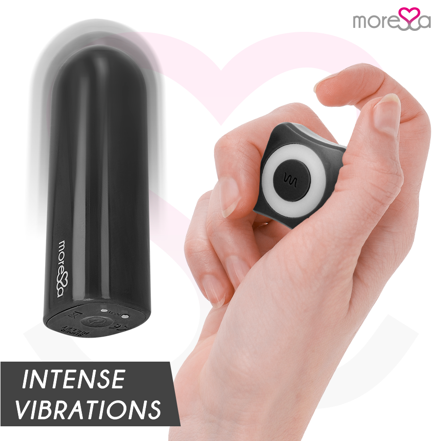 MORESSA - NIX VIBRATOR REMOTE CONTROL BLACK