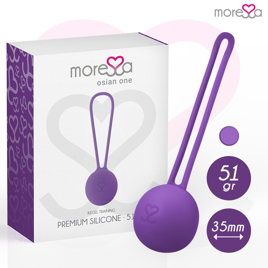 MORESSA - OSIAN ONE SILICONE LILAS DE QUALITÉ SUPÉRIEURE