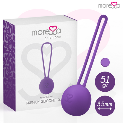 MORESSA - OSIAN ONE SILICONE LILAS DE QUALITÉ SUPÉRIEURE