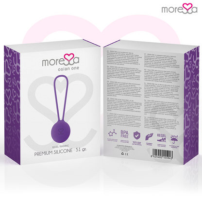 MORESSA - OSIAN ONE SILICONE LILAS DE QUALITÉ SUPÉRIEURE