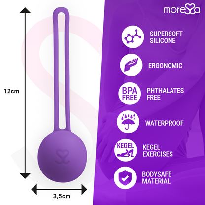 MORESSA - OSIAN ONE SILICONE LILAS DE QUALITÉ SUPÉRIEURE