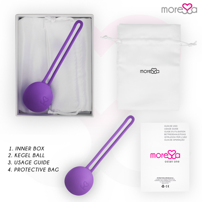 MORESSA - OSIAN ONE SILICONE LILAS DE QUALITÉ SUPÉRIEURE
