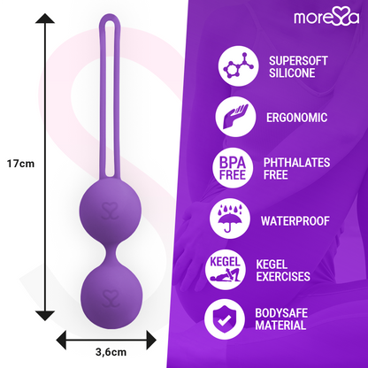 MORESSA - OSIAN THREE PREMIUM LILAC SILICONE