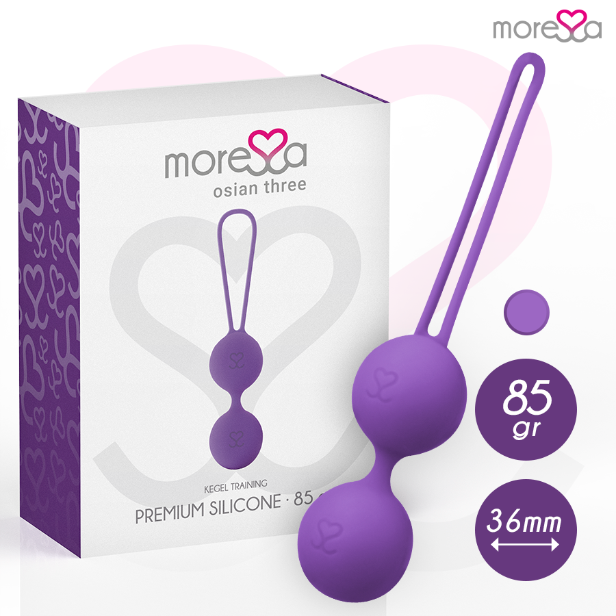 MORESSA - OSIAN THREE PREMIUM LILAC SILICONE