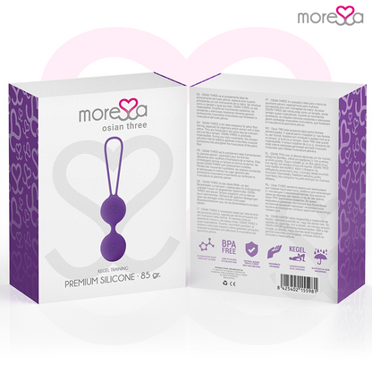 MORESSA - OSIAN THREE PREMIUM LILAC SILICONE