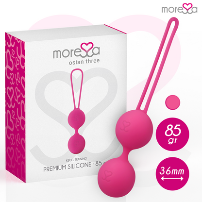 MORESSA - OSIAN THREE PREMIUM SILICONE PINK
