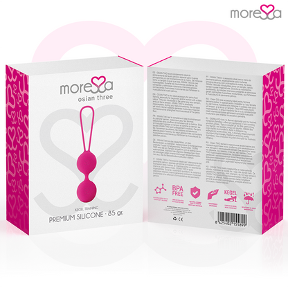 MORESSA - OSIAN THREE PREMIUM SILICONE PINK
