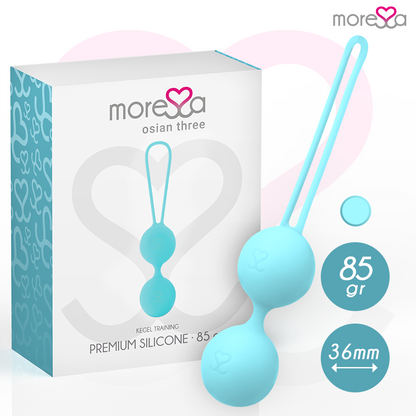 MORESSA - OSIAN THREE PREMIUM TURQUOISE SILICONE