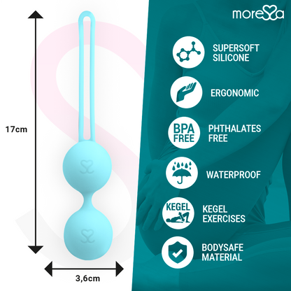 MORESSA - OSIAN THREE PREMIUM TURQUOISE SILICONE