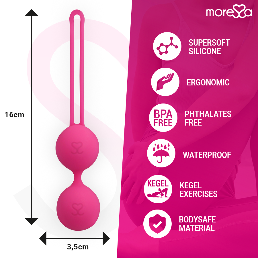 MORESSA - OSIAN TWO PREMIUM SILICONE PINK