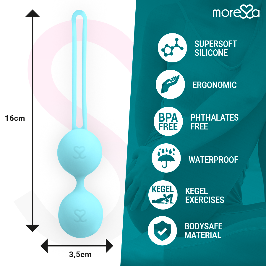 MORESSA - OSIAN TWO PREMIUM TURQUOISE SILICONE