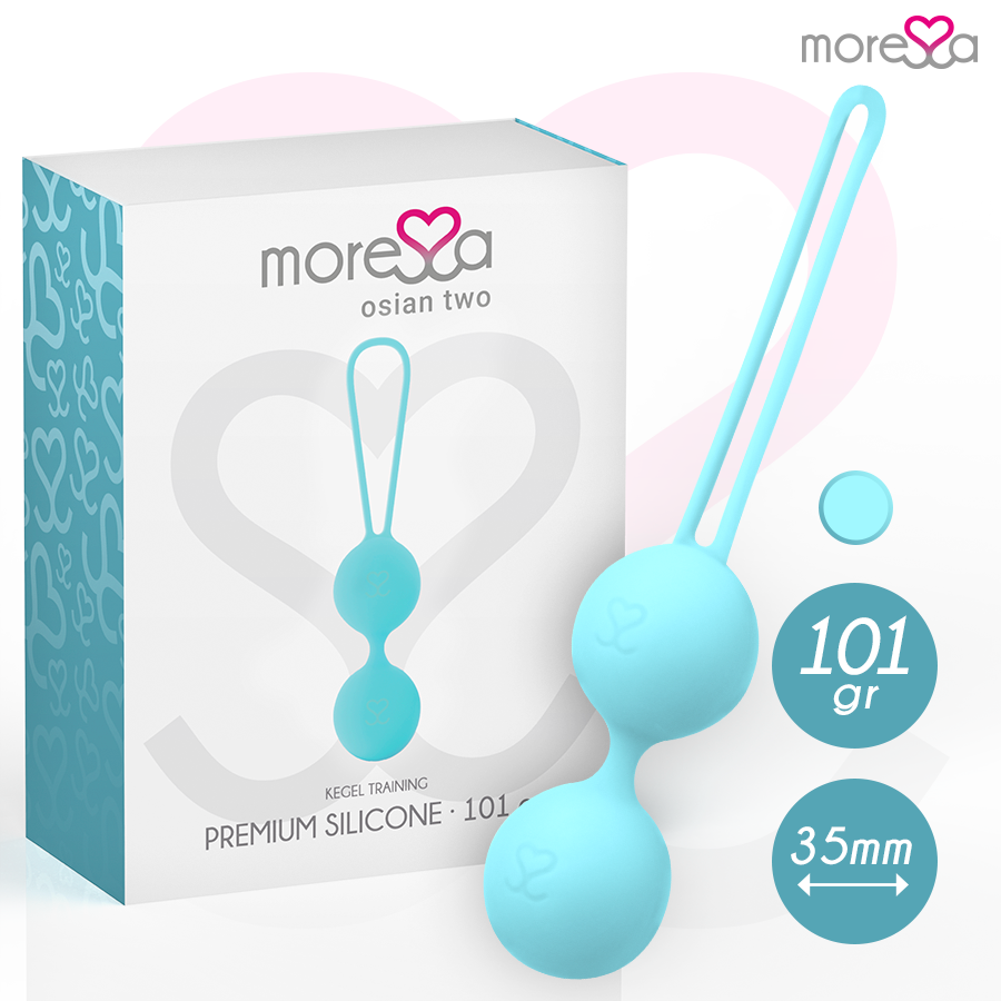 MORESSA - OSIAN TWO PREMIUM TURQUOISE SILICONE