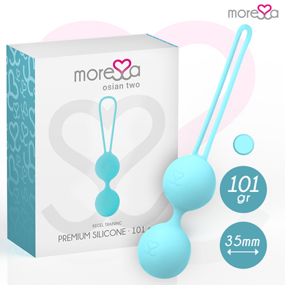 MORESSA - OSIAN TWO PREMIUM TURQUOISE SILICONE