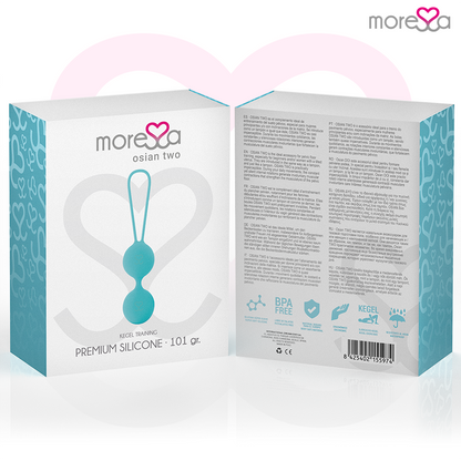 MORESSA - OSIAN TWO PREMIUM TURQUOISE SILICONE