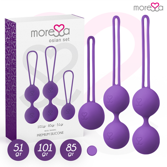 MORESSA - OSIAN SET PREMIUM LILAC SILICONE
