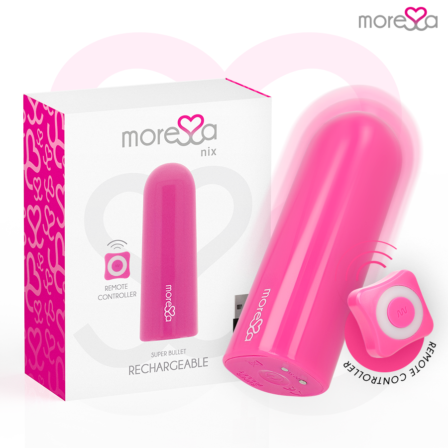 MORESSA - NIX VIBRATOR REMOTE CONTROL PINK