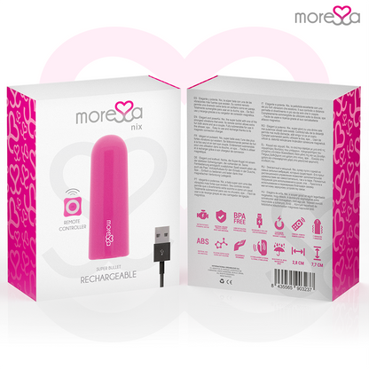 MORESSA - NIX VIBRATOR REMOTE CONTROL PINK