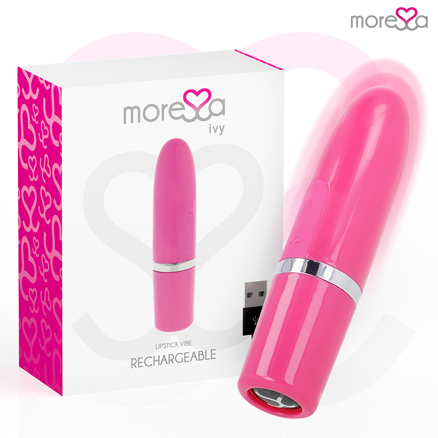 MORESSA - ESTIMULADOR VIBRADOR IVY ROSA DE VIAJE