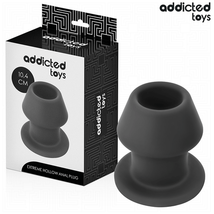 ADDICTED TOYS - PLUG ANAL CREUX EXTRÊME EN SILICONE TAILLE L 10,4 CM