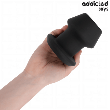ADDICTED TOYS - PLUG ANAL CREUX EXTRÊME EN SILICONE TAILLE L 10,4 CM