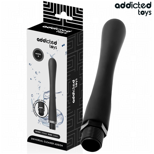 ADDICTED TOYS - ANAL CLEANER WITH UNIVERSAL ADAPTER MODEL 4