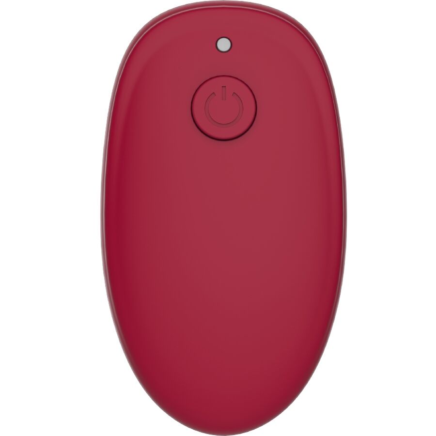 VIBRADOR SNAIL - ESTIMULADOR PARA PAREJAS GIZI DUO CON CONTROL REMOTO BURDEOS