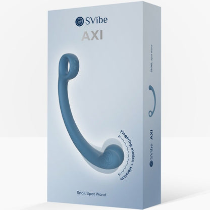 SNAIL VIBE - VARITA DE MASAJE VIBRATORIA AXI AZUL