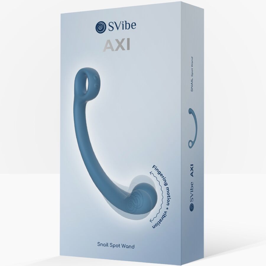 SNAIL VIBE - AXI VIBRATING MASSAGE WAND BLUE
