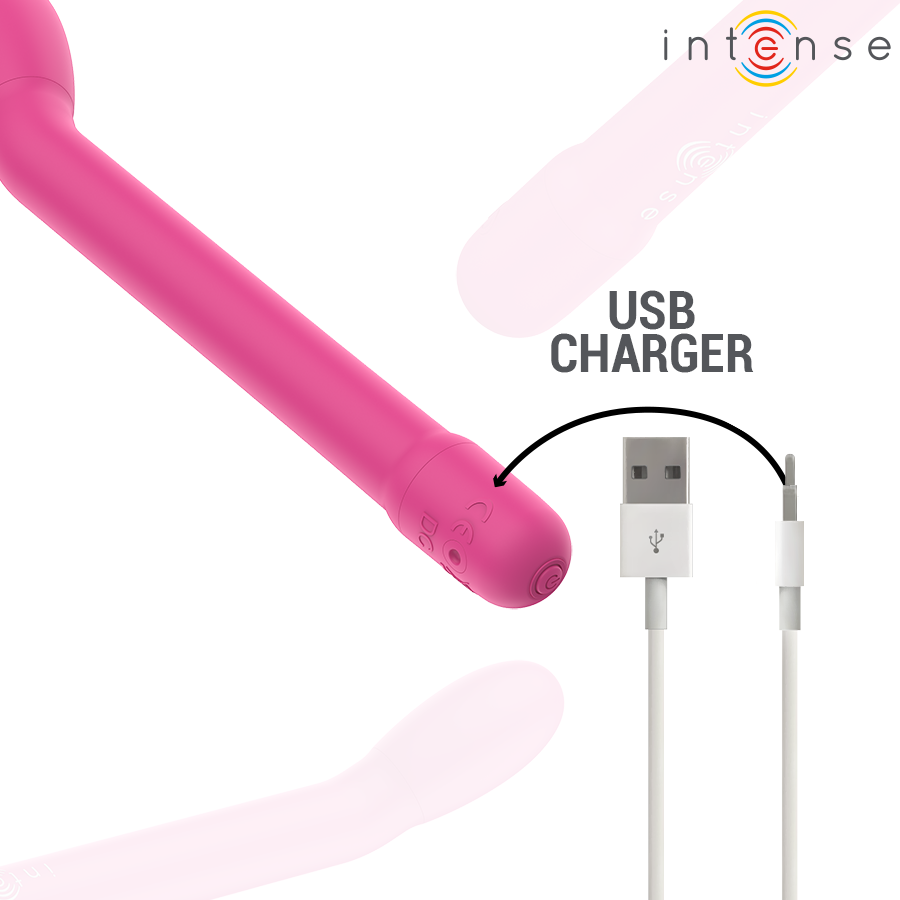 INTENSE - KARLIE RECHARGEABLE G-SPOT STIMULATOR PINK