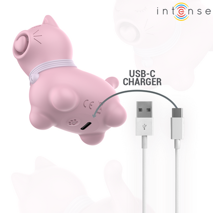 INTENSE - STIMULATEUR LINGUAL EFFET PULSATION ROSE MARIE