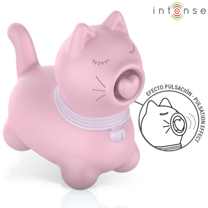 INTENSE - STIMULATEUR LINGUAL EFFET PULSATION ROSE MARIE