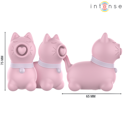 INTENSE - STIMULATEUR LINGUAL EFFET PULSATION ROSE MARIE