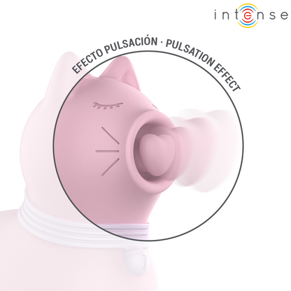 INTENSE - STIMULATEUR LINGUAL EFFET PULSATION ROSE MARIE