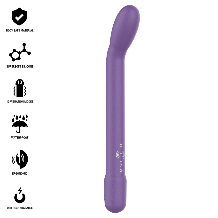 INTENSE - KARLIE RECHARGEABLE G-SPOT STIMULATOR PURPLE