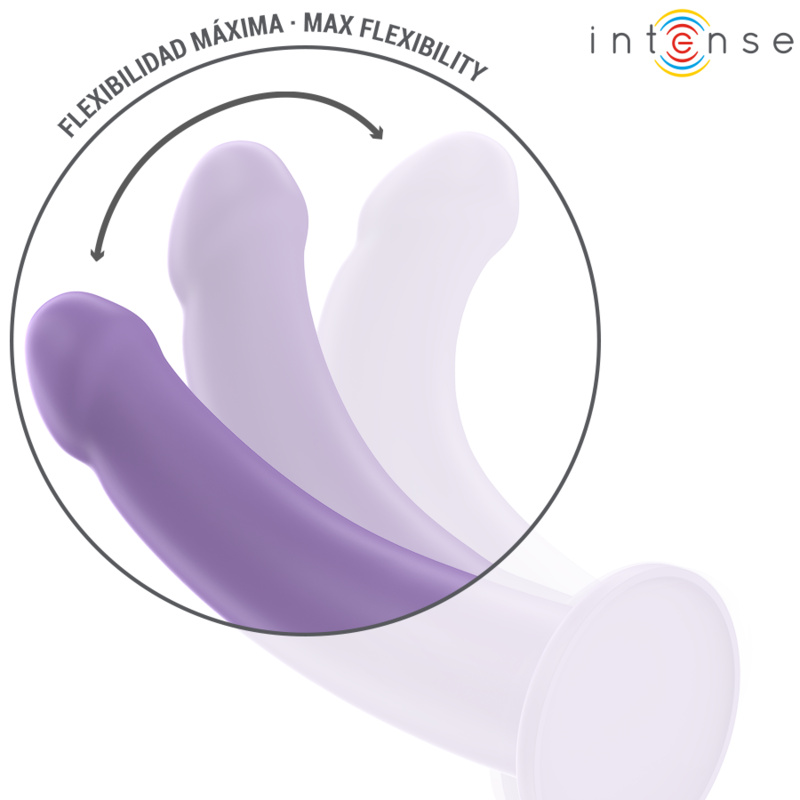 INTENSE - VIBREUR EDDIE 17,5 CM 10 VIBRATIONS TÉLÉCOMMANDE VIOLET