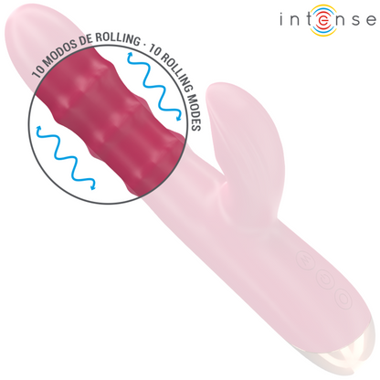 INTENSE - VIBREUR MULTIFONCTIONS CHLOE 3 EN 1 ROUGE
