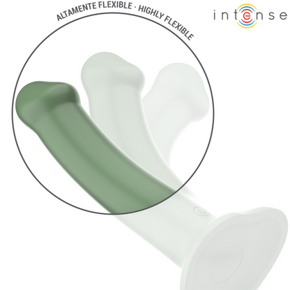 INTENSE - VIBRADOR BECCA CON VENTOSA 10 VIBRACIONES MANDO A DISTANCIA VERDE
