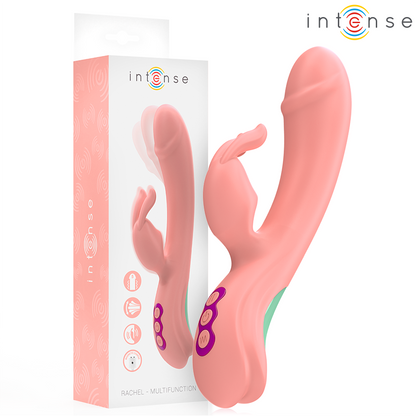 INTENSE - VIBREUR RACHEL RABBIT 5 VIBRATIONS ROSE